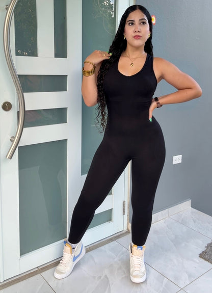 Black Icon Jumpsuit