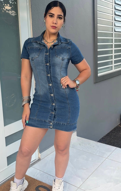 Denim Diva Dress