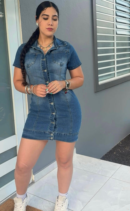 Denim Diva Dress