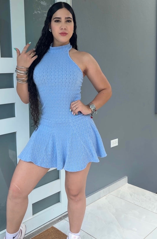 Sky Breeze Romper