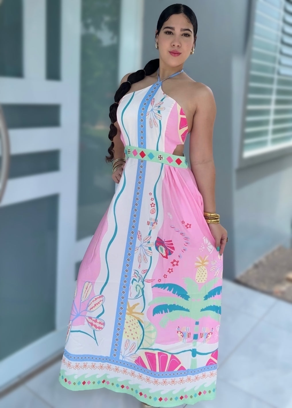 Palm Dreams Maxi Dress