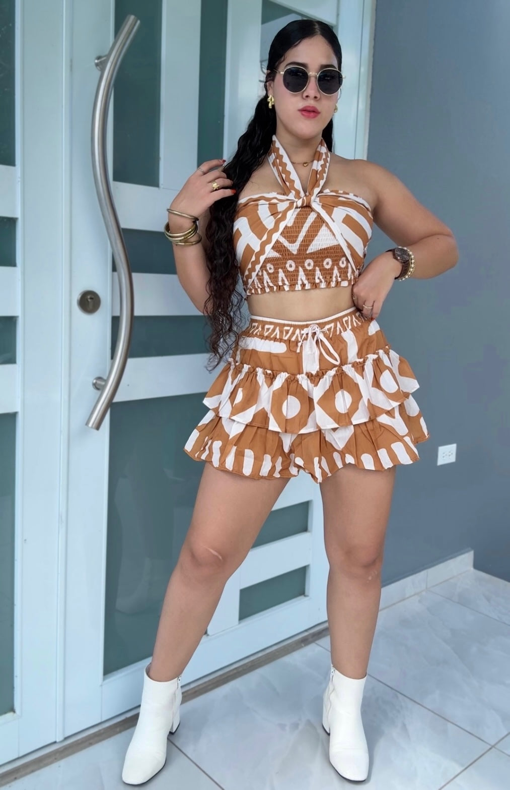 Terracota Skort Set