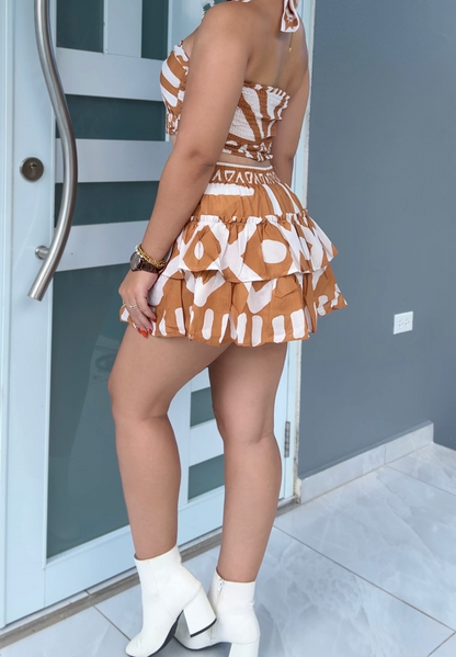 Terracota Skort Set
