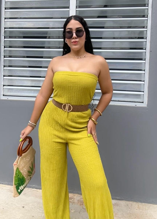 Lime Breeze Jumpsuit