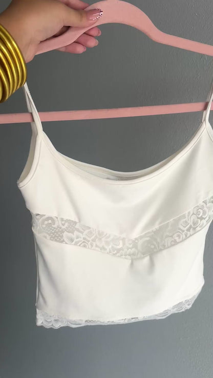 White Lace Top