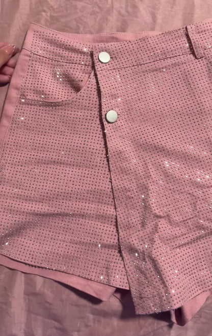 Blush Sparkle Skort